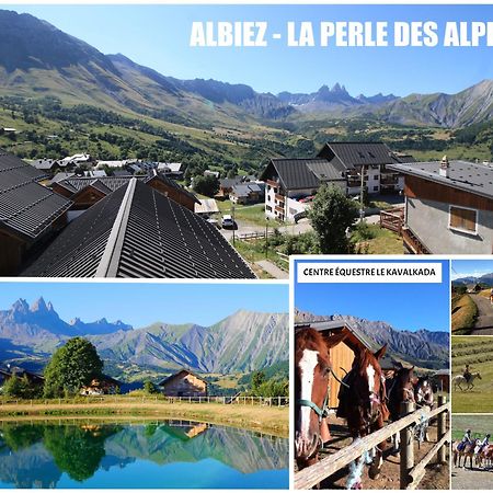 Appart - Chalet Du Hameau Des Aiguilles Albiez-Montrond Exterior photo